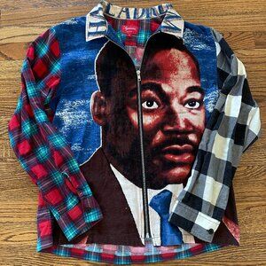 Supreme Martin Luther King Zip Up Flannel